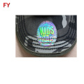 Tamper evident logo hologram stickers for hat